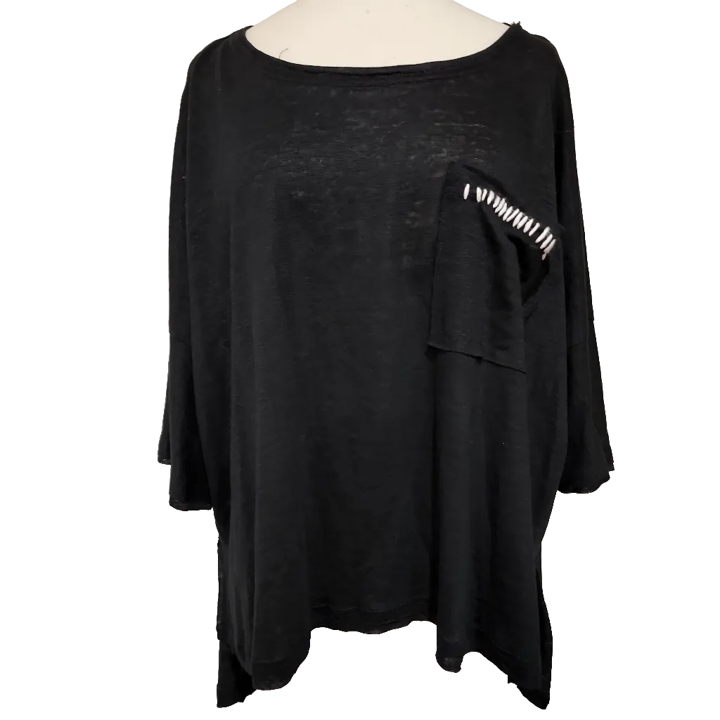 amano Linen Tee Top