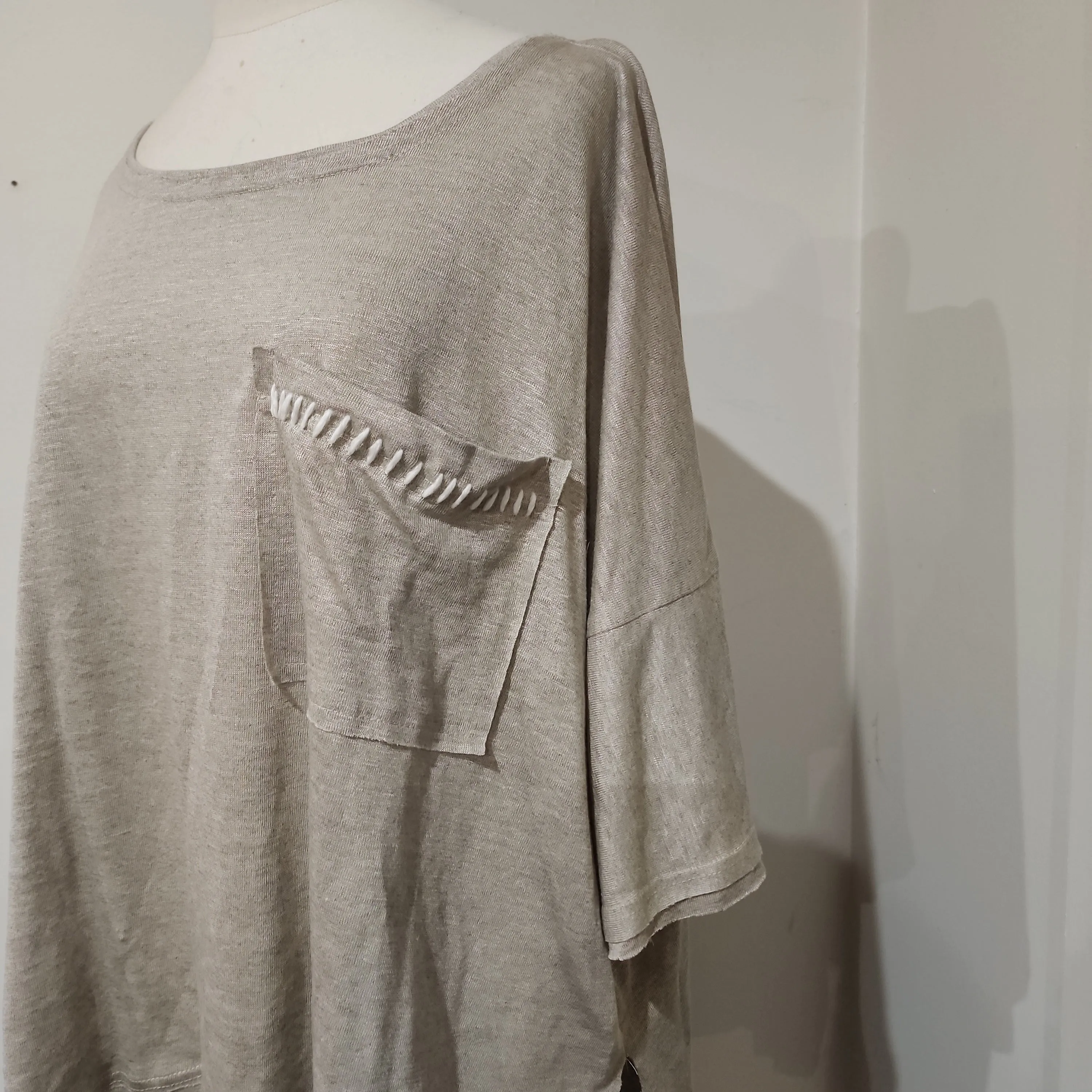 amano Linen Tee Top