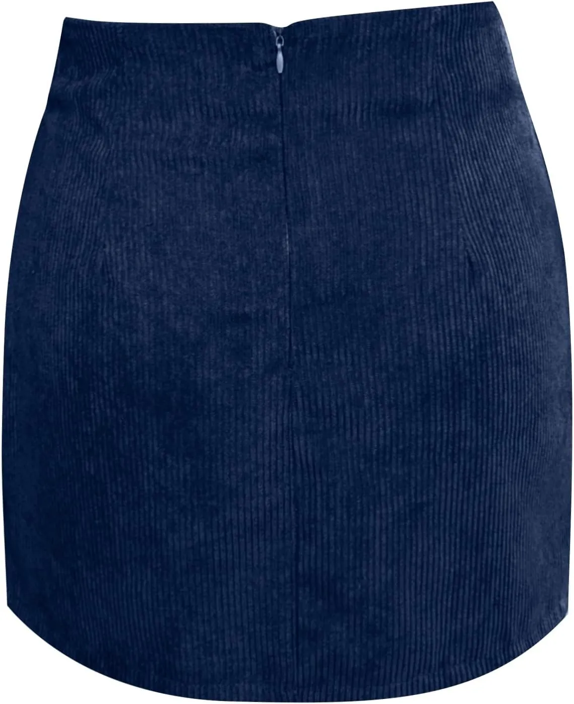 Corduroy Skirt Women Comfy High Waist Mini Pencil Skirt Casual Fall Winter A Line Mini Skirts with Back Zipper
