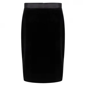 Esqualo - Velvet Pencil Skirt