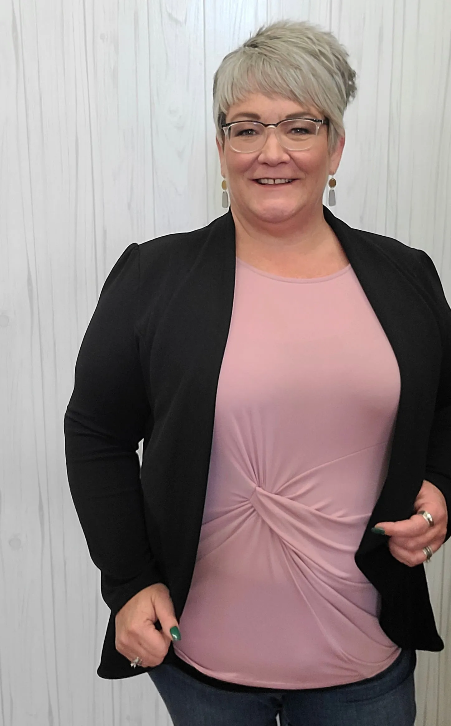 Feel Like This Blazer In Black