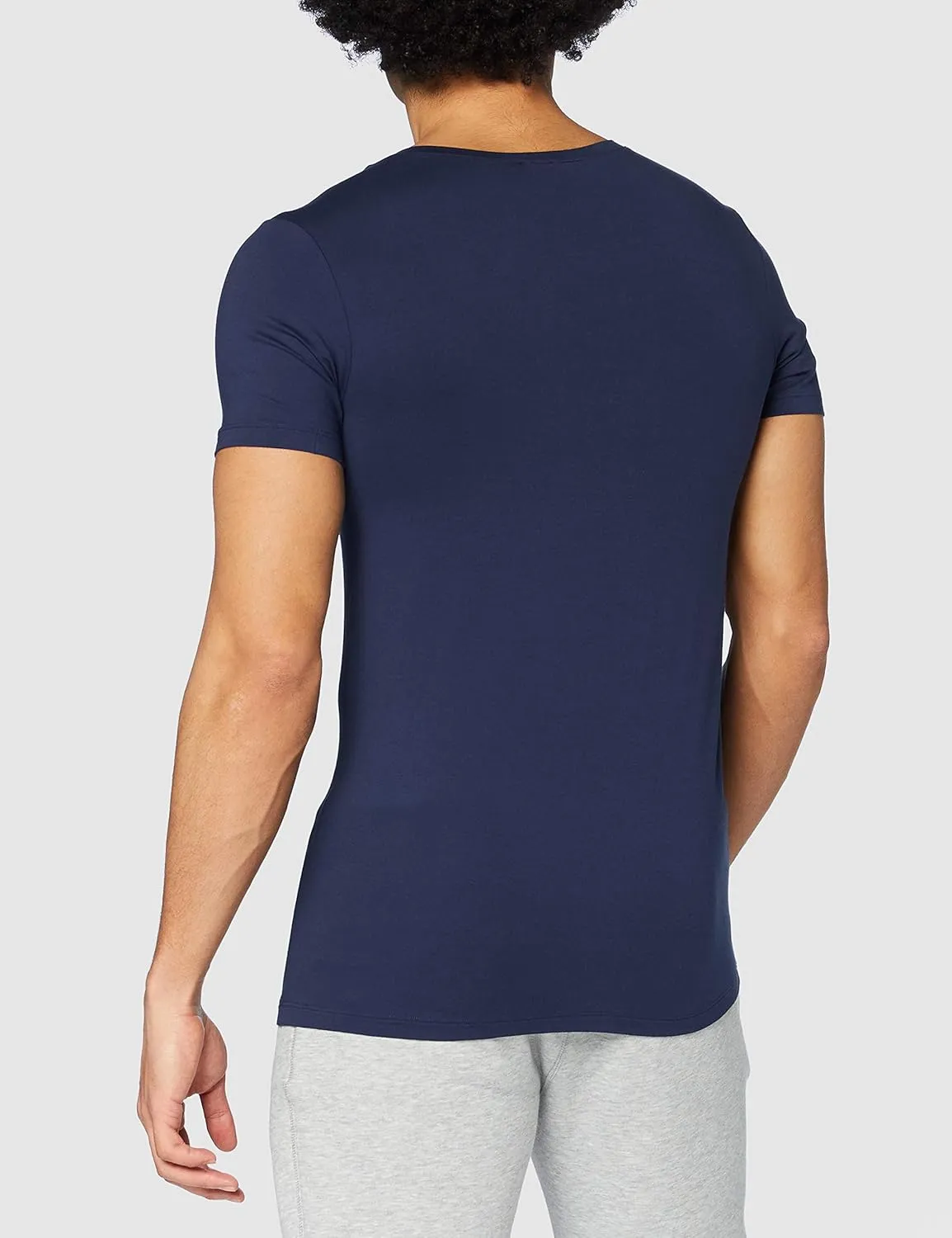 Hanro Men's Cotton Superior V-Neck Shirt