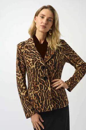 Joseph Ribkoff Finesse Blazer in Animal 253051