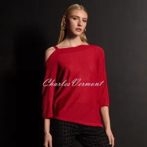 Joseph Ribkoff Off-Shoulder Sparkle Top - Style 234916