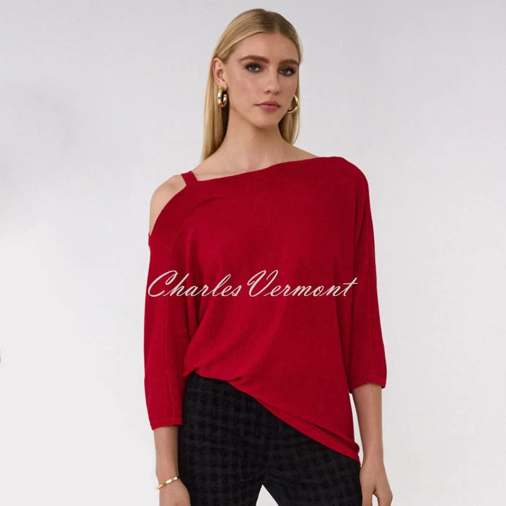 Joseph Ribkoff Off-Shoulder Sparkle Top - Style 234916