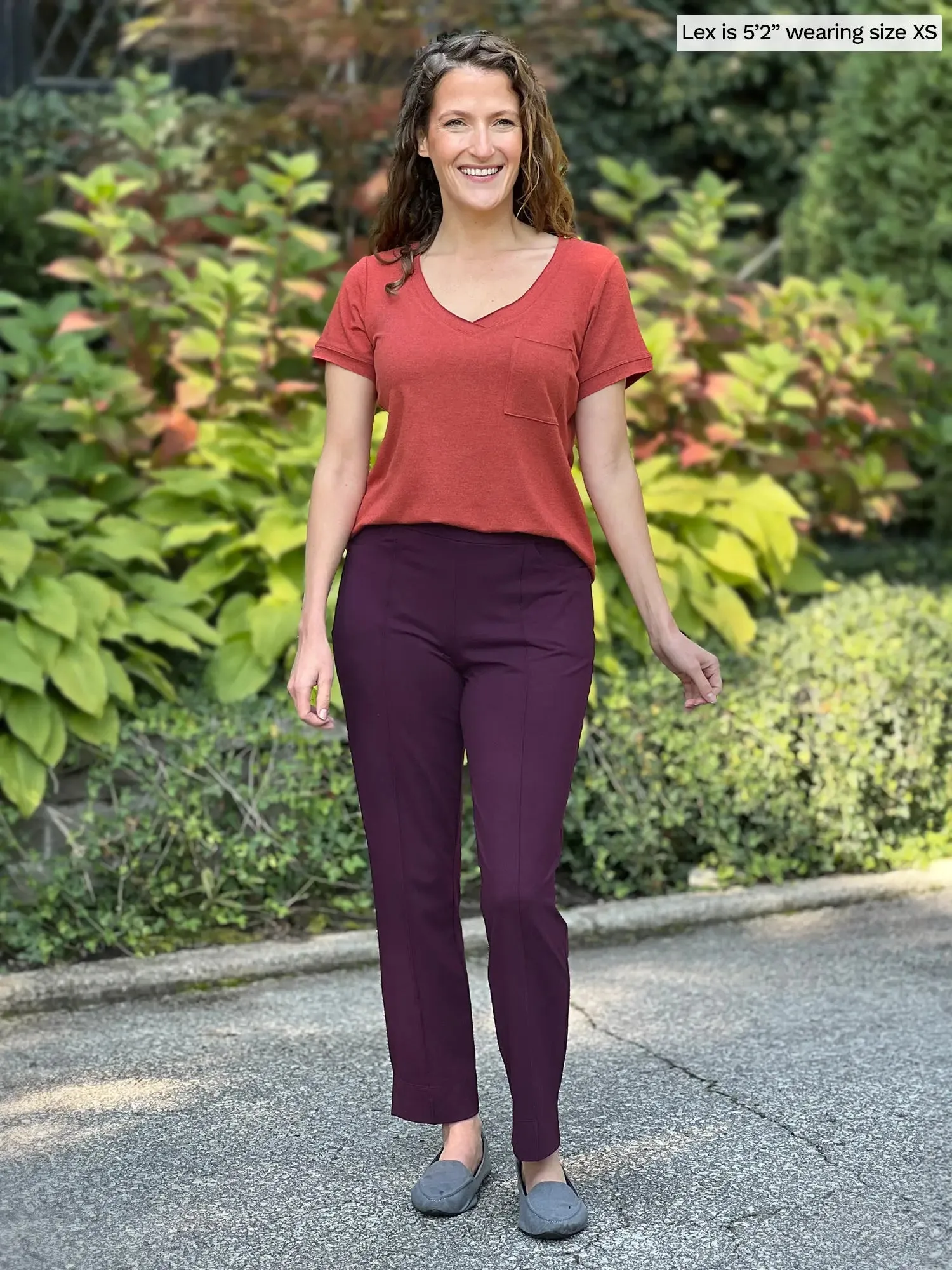 Lex v-neck pocket tee