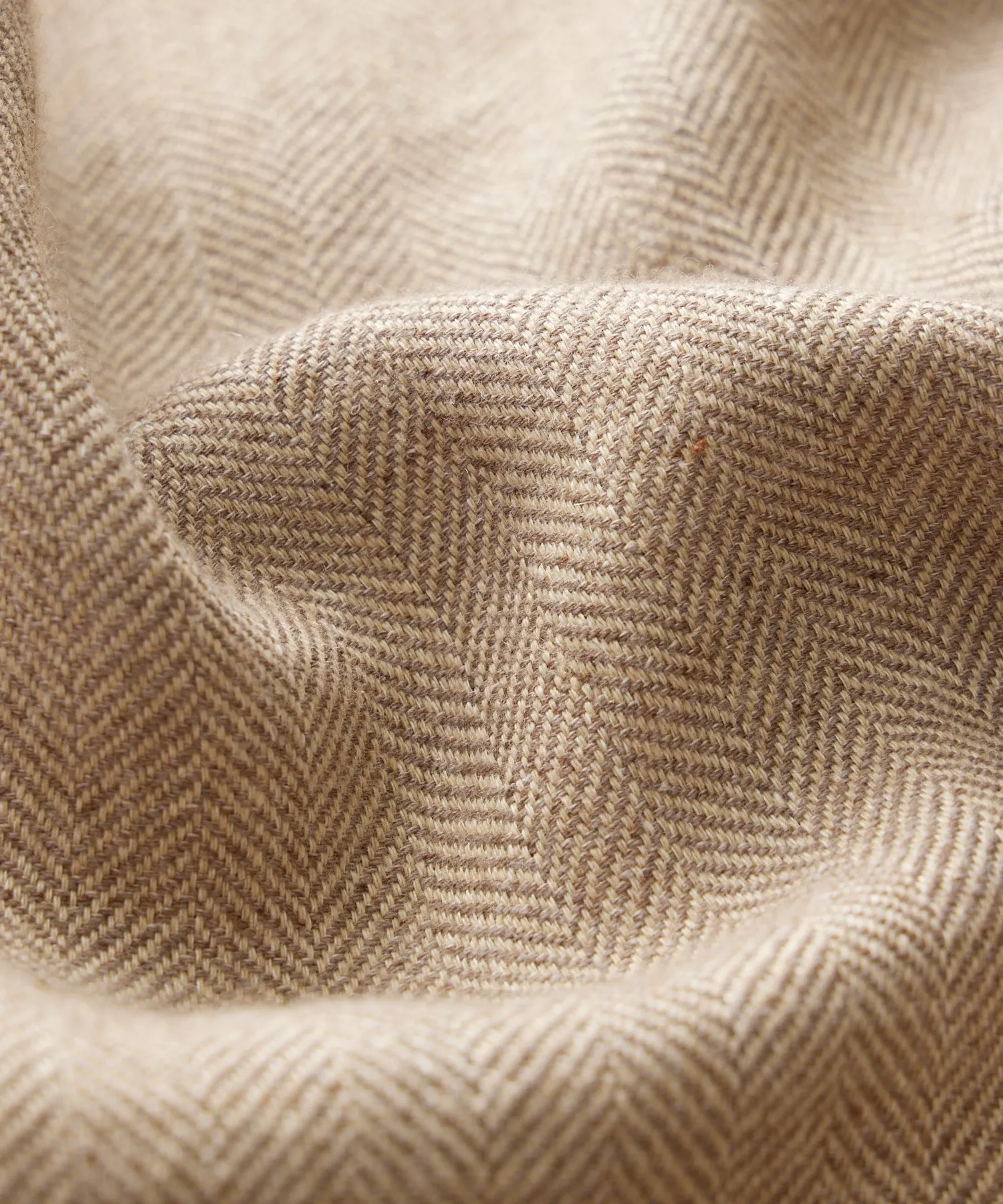 Linen-Wool Shirt Jacket