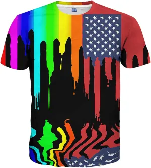 Mens Women Shirts 3D Printed T-Shirt Unisex Casual Short Sleeve Tops Tees for Adult