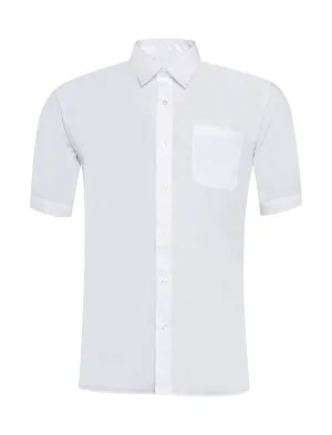 Pack of 2 Girls White Short Sleeve Blouse