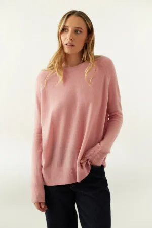 Pure Cashmere Summer Slouchy - Clay Pink