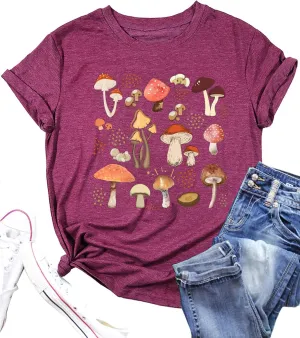 Retro Stay Groovy Shirt for Women Hippie 70s T-Shirt Cute Floral Graphic Tees Casual Summer Short Sleeve Tops