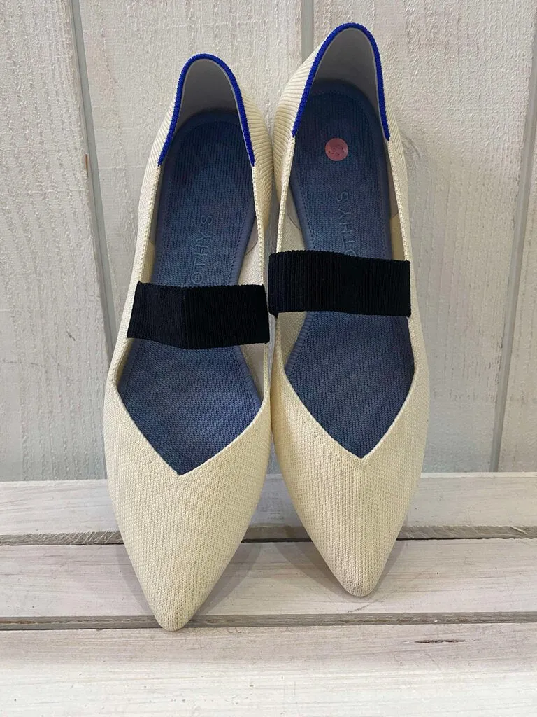 Rothy’s The Point Mary Jane Ballet Flats - Size 8.5