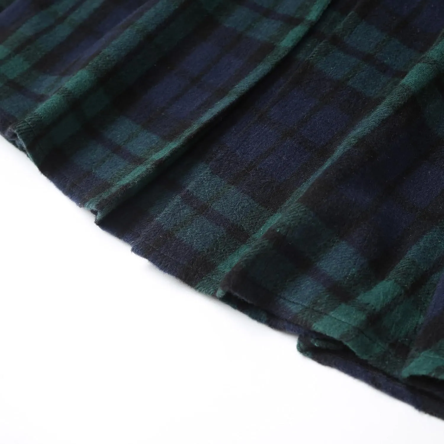 Skirts for Women Trendy Plaid Y2K High Elastic Waist Flowy Ruffles Casual Pleated Short Skirts for Summer Streetwear
