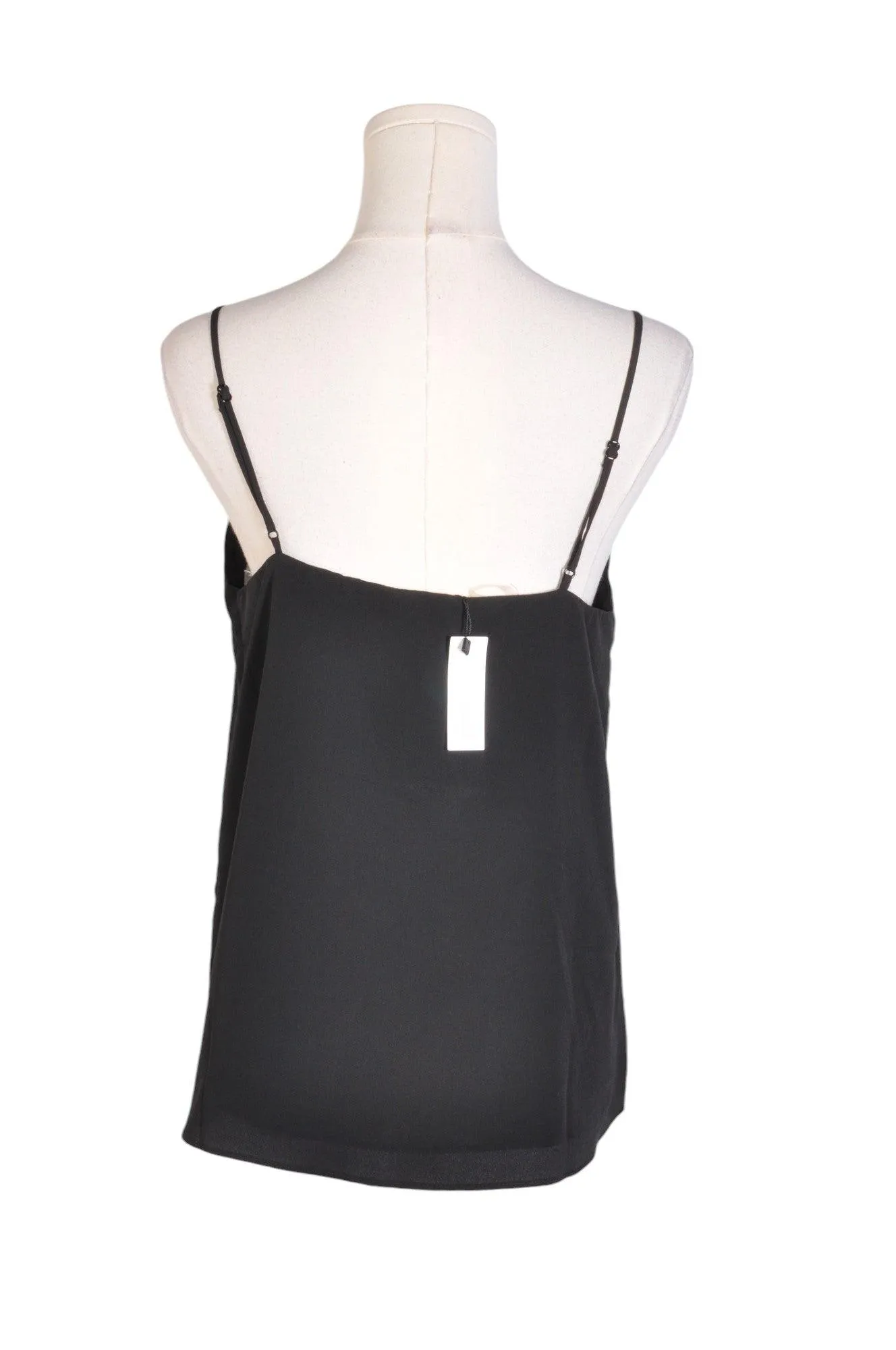 SWEET LOVELY Women Silk Tops Regular fit in Black - S, L